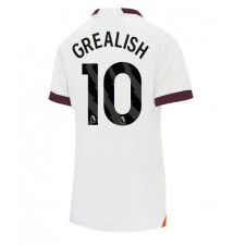 Manchester City Jack Grealish #10 Bortedrakt Kvinner 2023-24 Kortermet